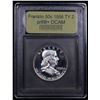 Image 4 : ***Auction Highlight*** 1956 Type 2 Franklin Half Dollar 50c Graded GEM++ Proof Deep Cameo BY USCG (
