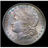 Image 2 : ***Auction Highlight*** 1878-p 8tf Rainbow Toned Vam 14.1a R-5 Morgan Dollar $1 Graded Choice+ Unc B
