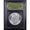 Image 4 : *Highlight Of Entire Auction* 1901-p Vam 20 R5 WOW! Morgan $1 Graded GEM Unc By USCG (fc)