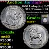 Image 1 : ***Auction Highlight*** 1900 Lafayette 2-C Lafayette Dollar $1 Graded Choice+ Unc BY USCG (fc)