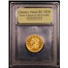 Image 4 : ***Auction Highlight*** 1834 Plain 4 Classic Block 8 HM-5 Classic Head Gold 5 Graded Select Unc BY U