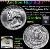 Image 1 : ***Auction Highlight*** 1953-d Strike Tripled d/d/d Washington Quarter 25c Graded GEM++ Unc BY USCG 