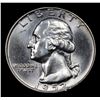 Image 2 : 1952-d Washington Quarter 25c Grades Select+ Unc