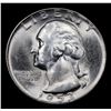 Image 2 : 1953-s Washington Quarter 25c Grades Select Unc