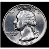 Image 2 : 1954-p Washington Quarter 25c Grades Choice+ Unc