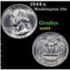 Image 1 : 1944-s Washington Quarter 25c Grades Choice Unc
