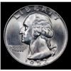 Image 2 : 1953-s Washington Quarter 25c Grades Choice+ Unc