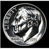 Image 2 : 1955 Roosevelt Dime 10c Grades GEM+ Proof