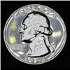 Image 4 : 1956 Washington Quarter 25c Grades GEM++ Proof