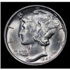 Image 2 : 1940-s Mercury Dime 10c Grades Choice+ Unc
