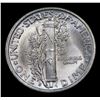 Image 3 : 1940-s Mercury Dime 10c Grades Choice+ Unc