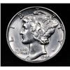 Image 2 : 1944-p Mercury Dime 10c Grades GEM+ Unc
