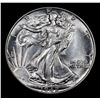 Image 2 : 1942-p Walking Liberty Half Dollar 50c Grades Select+ Unc