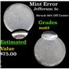 Image 1 : Mint Error Jefferson Nickel 5c Grades Select Unc