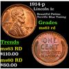 Image 1 : 1914-p Lincoln Cent 1c Grades Select Unc RD