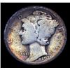 Image 2 : 1921-p Mercury Dime 10c Grades vg+