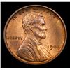 Image 2 : 1909 vdb Lincoln Cent 1c Grades GEM Unc RB