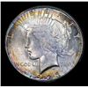 Image 2 : 1923-s Rainbow Toned Peace Dollar $1 Grades Select Unc