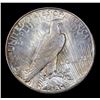 Image 3 : 1923-s Rainbow Toned Peace Dollar $1 Grades Select Unc