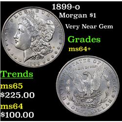1899-o Morgan Dollar $1 Grades Choice+ Unc