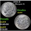 Image 1 : 1921-d Morgan Dollar $1 Grades Choice Unc