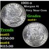 Image 1 : 1901-o Morgan Dollar $1 Grades Choice+ Unc