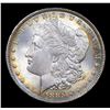 Image 2 : 1885-o Rainbow Toned Morgan Dollar $1 Grades Choice Unc