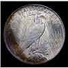 Image 3 : 1922-p Rainbow Toned Peace Dollar $1 Grades Select Unc