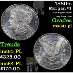 1880-s Morgan Dollar $1 Grades Choice Unc+ PL