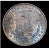 Image 3 : 1890-p Rainbow Toned Morgan Dollar $1 Grades Select+ Unc
