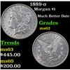 Image 1 : 1889-o Morgan Dollar $1 Grades Select Unc
