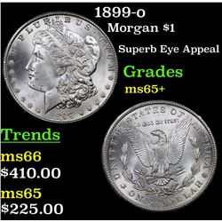 1899-o Morgan Dollar $1 Grades GEM+ Unc