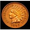 Image 2 : 1893 Indian Cent 1c Grades Select+ Unc RD
