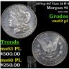 Image 1 : 1878-p 8tf Vam 21 R-4 Morgan Dollar $1 Grades Select Unc PL
