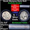Image 1 : Buffalo Nickel Shotgun Roll in Old Bank Style 'Bell Telephone'  Wrapper 1920& d Mint Ends