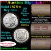 Image 1 : ***Auction Highlight*** Full solid date 1878-s Morgan silver dollar roll, 20 coins (fc)