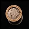 Image 2 : Mixed small cents 1c orig shotgun roll, 1917-s Wheat Cent, 1892 Indian Cent other end
