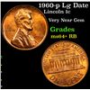 Image 1 : 1960-p Large Date Lincoln Cent 1c Grades Select+ Unc RB