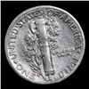 Image 3 : 1937-p Mercury Dime 10c Grades Select AU
