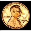 Image 2 : 1970-s Large Date Lincoln Cent 1c Grades Gem++ Proof Red