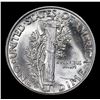 Image 3 : 1936-d Mercury Dime 10c Grades GEM+ Unc