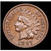 Image 2 : 1887 Indian Cent 1c Grades Choice AU/BU Slider