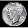 Image 2 : ***Auction Highlight*** 1927-p Peace Dollar $1 Graded Choice+ Unc By USCG (fc)