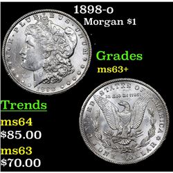 1898-o Morgan Dollar $1 Grades Select+ Unc