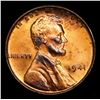Image 2 : 1941-p Lincoln Cent 1c Grades Choice+ Unc RB