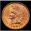 Image 2 : 1901 Indian Cent 1c Grades Choice+ Unc RB