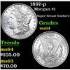 Image 1 : 1897-p Morgan Dollar $1 Grades Choice Unc