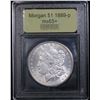Image 4 : ***Auction Highlight*** 1889-p Morgan Dollar $1 Graded GEM+ Unc By USCG (fc)