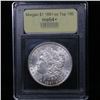 Image 4 : ***Auction Highlight*** 1891-cc Top 100 Vam 3 Spitting Eagle Morgan $1 Graded Choice+ Unc USCG (fc)