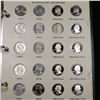 Image 8 : Partial Washington Quarters book 1968-1998 91 coins